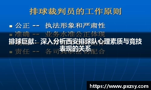 排球巨献：深入分析西安排球队心理素质与竞技表现的关系