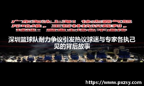 深圳篮球队耐力争议引发热议球迷与专家各执己见的背后故事